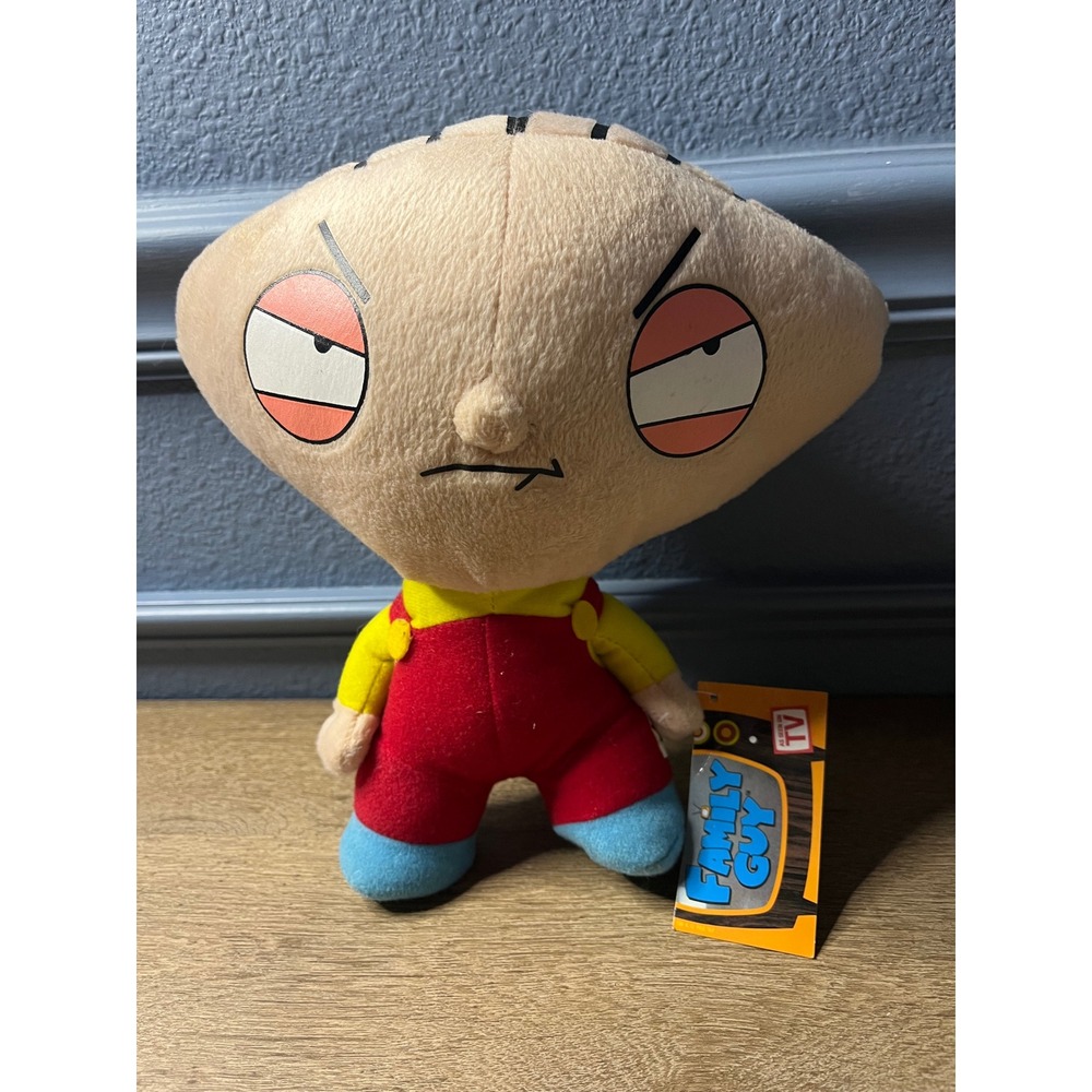 Family Guy Stewie Griffin Plush Toy Stuffed Animal‎ 2007 As Seen On TV